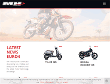 Tablet Screenshot of mhmotorcycles.com